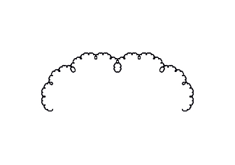 Lévy C-Curve-like drawing