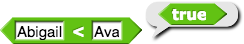 (Abigail)<(Ava) reporting true